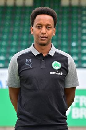 04 07 2023 SpVgg Greuther Fürth Kleeblatt Spielvereinigung 2 Fussball Bundesliga Saison 2023 2024 photo appointment portrait appointment presentation press appointment single photo portrait portrait head picture Benjamin Ngarambe Physio SpVgg Greuther Fürth