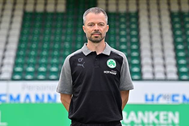 04 07 2023 SpVgg Greuther Fürth Kleeblatt Spielvereinigung 2 Football Bundesliga Season 2023 2024 photo appointment portrait appointment presentation press appointment single photo portrait portrait head picture Christoph Porzelt Physio SpVgg Greuther Fürth
