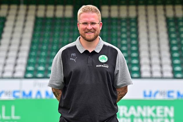 04 07 2023 SpVgg Greuther Fürth Kleeblatt Spielvereinigung 2 Football Bundesliga Season 2023 2024 photo appointment portrait appointment presentation press appointment single photo portrait portrait head picture Patrick Rutte Physio SpVgg Greuther Fürth