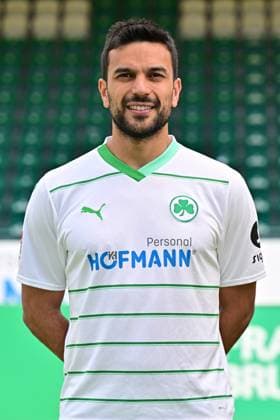 04 07 2023 SpVgg Greuther Fürth Kleeblatt Spielvereinigung 2 Football Bundesliga Season 2023 2024 photo appointment portrait appointment presentation press appointment single photo portrait portrait head shot Oussama Haddadi 5, SpVgg Greuther Fürth