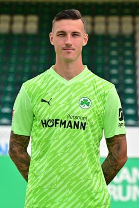 04 07 2023 SpVgg Greuther Fürth Kleeblatt Spielvereinigung 2 Football Bundesliga Season 2023 2024 photo appointment portrait appointment presentation press appointment single photo portrait portrait header Andreas Linde 1, SpVgg Greuther Fürth