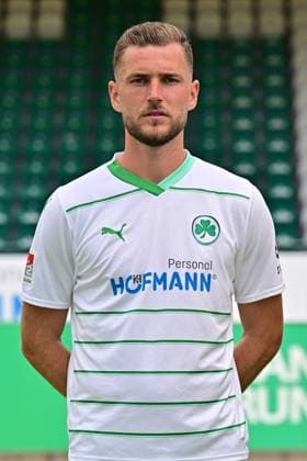 04 07 2023 SpVgg Greuther Fürth Kleeblatt Spielvereinigung 2 Football Bundesliga Season 2023 2024 photo appointment portrait appointment presentation press appointment single photo portrait portrait headshot Dennis Srbeny 7, SpVgg Greuther Fürth