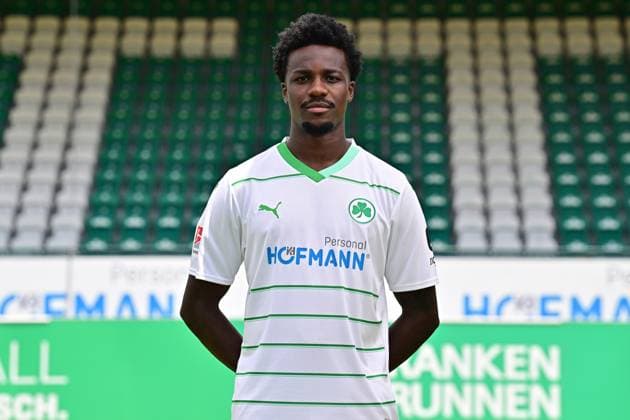 04 07 2023 SpVgg Greuther Fürth Kleeblatt Spielvereinigung 2 Football Bundesliga Season 2023 2024 photo appointment portrait appointment presentation press appointment single photo portrait portrait headshot Gideon Jung 23, SpVgg Greuther Fürth