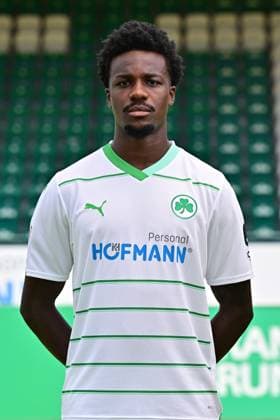 04 07 2023 SpVgg Greuther Fürth Kleeblatt Spielvereinigung 2 Football Bundesliga Season 2023 2024 photo appointment portrait appointment presentation press appointment single photo portrait portrait headshot Gideon Jung 23, SpVgg Greuther Fürth