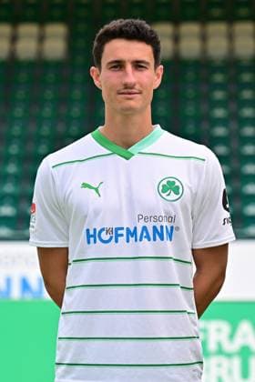 04 07 2023 SpVgg Greuther Fürth Kleeblatt Spielvereinigung 2 Football Bundesliga Season 2023 2024 photo appointment portrait appointment presentation press appointment single photo portrait portrait headshot Marco Meyerhöfer Meyerhoefer 18, SpVgg Greuther Fürth
