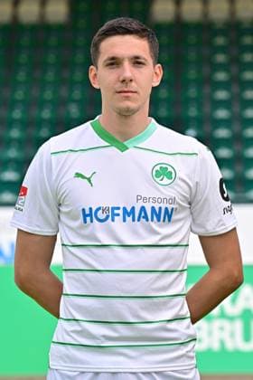 04 07 2023 SpVgg Greuther Fürth Kleeblatt Spielvereinigung 2 Football Bundesliga Season 2023 2024 photo appointment portrait appointment presentation press appointment single photo portrait portrait head shot Damian Michalski 4, SpVgg Greuther Fürth