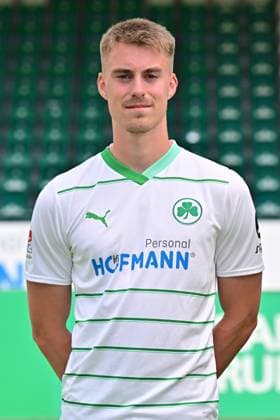 04 07 2023 SpVgg Greuther Fürth Kleeblatt Spielvereinigung 2 Football Bundesliga Season 2023 2024 photo appointment portrait appointment presentation press appointment single photo portrait portrait headshot Gian Luca Gian Luca Itter 27, SpVgg Greuther Fürth