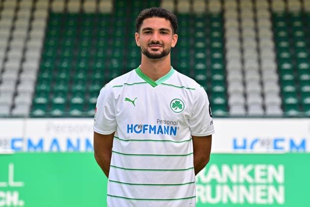 04 07 2023 SpVgg Greuther Fürth Kleeblatt Spielvereinigung 2 Football Bundesliga Season 2023 2024 photo appointment portrait appointment presentation press appointment single photo portrait portrait head shot Kerim Calhanoglu 21, SpVgg Greuther Fürth