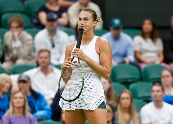 Aryna Sabalenka reacts angry,annoyance,disappointed,disappointment,emotion Copyright: xJuergenxHasenkopfx