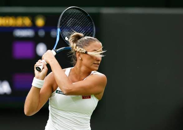 Panna Udvardy Tennis Wimbledon 2023 Grand Slam ITF ATP WTA AELTC London Great Britain 4 July 2023 Copyright: xJuergenxHasenkopfx