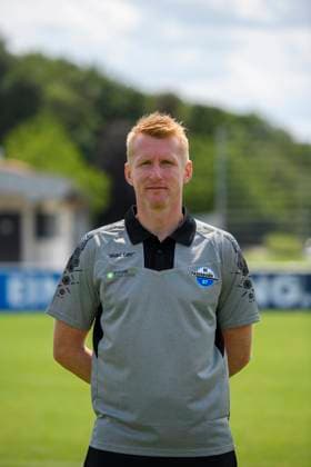 Goalkeeper coach Nico Burchert SC Paderborn 07 2 BL, Porträttermin 2023 2024, Copyright: xNeundorf Kirchner-Mediax