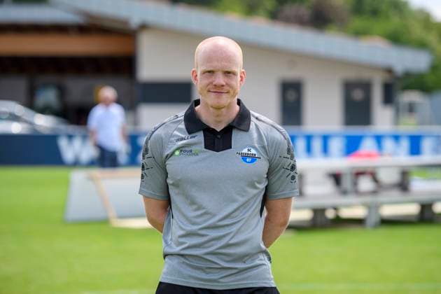 Physiotherapist Robert Wezorke SC Paderborn 07 2 BL, Porträttermin 2023 2024, Copyright: xNeundorf Kirchner-Mediax