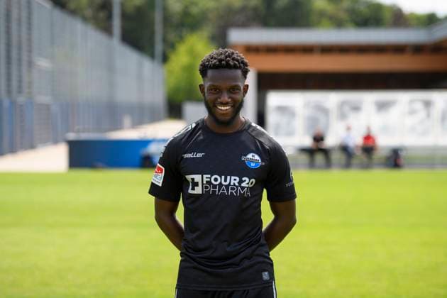 Richmond Tachie SC Paderborn 07 2 BL, port date 2023 2024, Copyright: xNeundorf Kirchner-Mediax