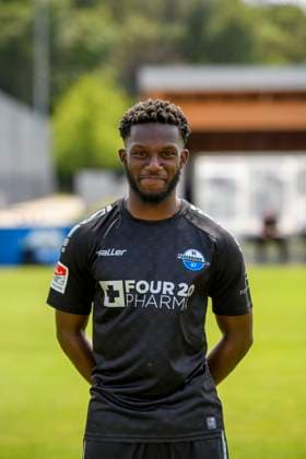 Richmond Tachie SC Paderborn 07 2 BL, port date 2023 2024, Copyright: xNeundorf Kirchner-Mediax