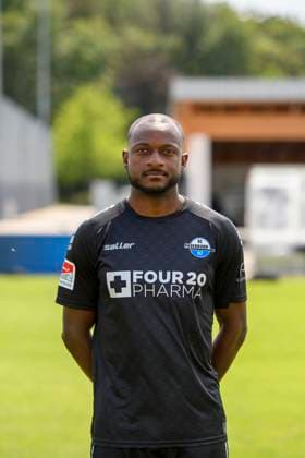 David Kinsombi SC Paderborn 07 2 BL, Porträttermin 2023 2024, Copyright: xNeundorf Kirchner-Mediax