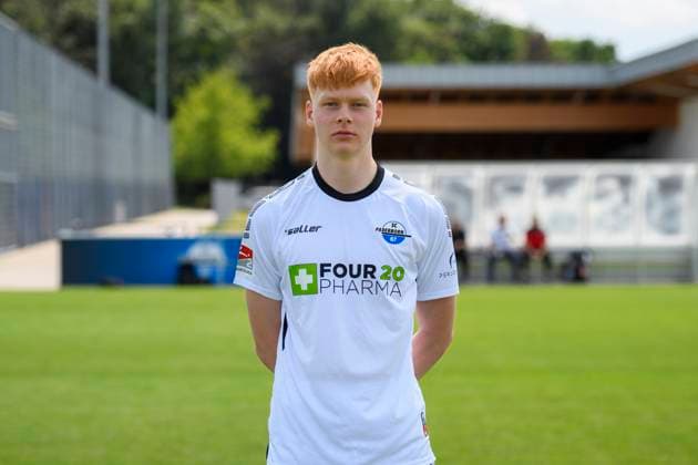 Florian Pruhs SC Paderborn 07 2 BL, Porträttermin 2023 2024, Copyright: xNeundorf Kirchner-Mediax