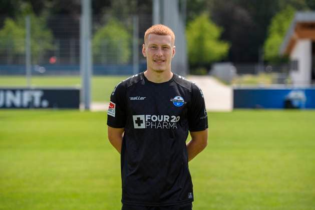 Laurin Curda SC Paderborn 07 2 BL, Porträttermin 2023 2024, Copyright: xNeundorf Kirchner-Mediax