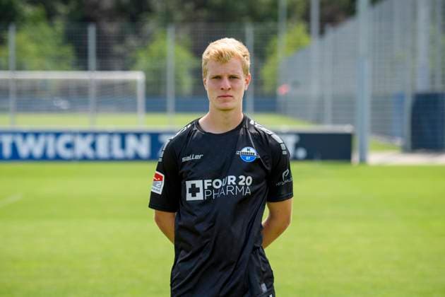 Mattes Hansen SC Paderborn 07 2 BL, Porträttermin 2023 2024, Copyright: xNeundorf Kirchner-Mediax