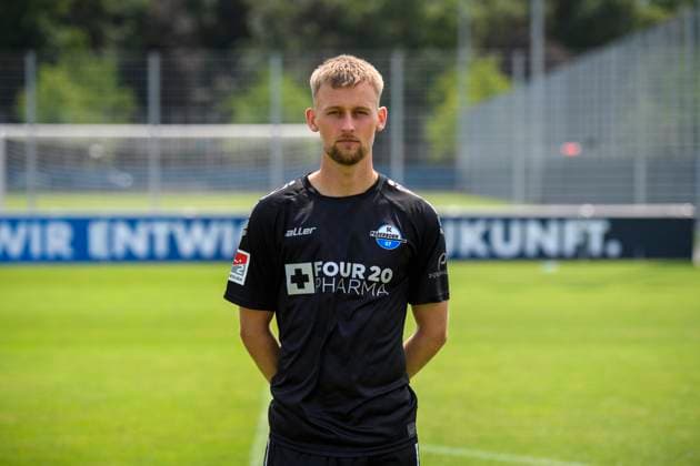 Sebastian Klaas SC Paderborn 07 2 BL, Porträttermin 2023 2024, Copyright: xNeundorf Kirchner-Mediax