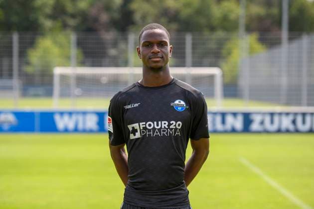 Ilyas Ansah SC Paderborn 07 2 BL, Porträttermin 2023 2024, Copyright: xNeundorf Kirchner-Mediax