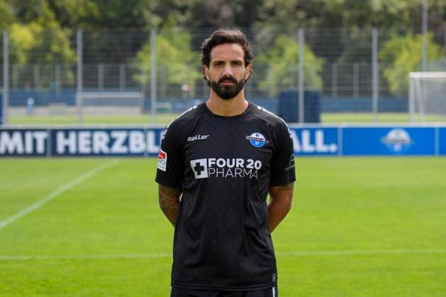 Adriano Grimaldi SC Paderborn 07 2 BL, Porträttermin 2023 2024, Copyright: xNeundorf Kirchner-Mediax