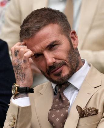 Mandatory Credit: Photo by Dave Shopland Shutterstock (13995910i) David Beckham watching the action from the Royal Box Wimbledon Tennis Championships, Day 3, The All England Lawn Tennis and Croquet Club, London, UK - 05 Jul 2023 Wimbledon Tennis Championships, Day 3, The All England Lawn Tennis and Croquet Club, London, UK - 05 Jul 2023  Copyright: xDavexShopland Shutterstockx 13995910i