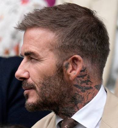 Mandatory Credit: Photo by Dave Shopland Shutterstock (13995910ab) David Beckham watching the action from the Royal Box Wimbledon Tennis Championships, Day 3, The All England Lawn Tennis and Croquet Club, London, UK - 05 Jul 2023 Wimbledon Tennis Championships, Day 3, The All England Lawn Tennis and Croquet Club, London, UK - 05 Jul 2023  Copyright: xDavexShopland Shutterstockx 13995910ab