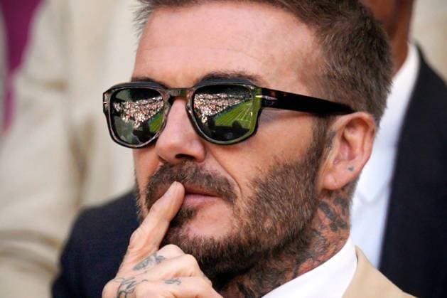 Mandatory Credit: Photo by Dave Shopland Shutterstock (13995910bg) David Beckham watching the action from the Royal Box Wimbledon Tennis Championships, Day 3, The All England Lawn Tennis and Croquet Club, London, UK - 05 Jul 2023 Wimbledon Tennis Championships, Day 3, The All England Lawn Tennis and Croquet Club, London, UK - 05 Jul 2023  Copyright: xDavexShopland Shutterstockx 13995910bg