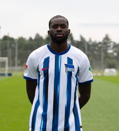 Wilfried Kanga Hertha BSC Hertha BSC 2 Bundesliga, portraits date 2023 2024, 05 07 2023, Copyright: xSebastianxRäppold MatthiasxKochx