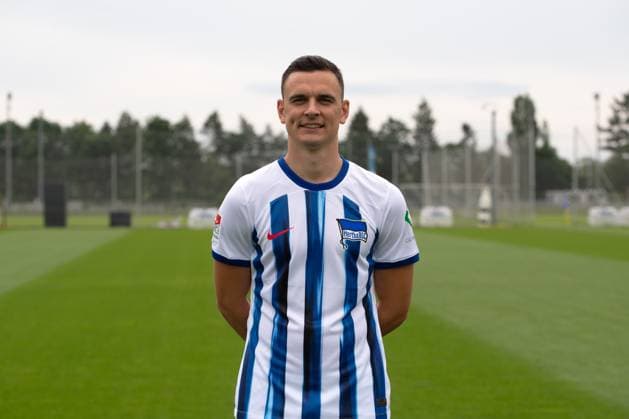 Filip Uremovic Hertha BSC Hertha BSC 2 Bundesliga, Porträttermin 2023 2024, 05 07 2023, Copyright: xSebastianxRäppold MatthiasxKochx