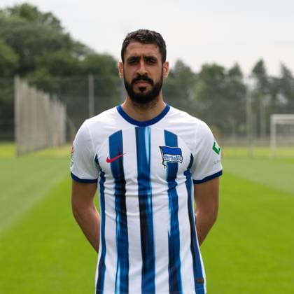 Tolga Cigerci Hertha BSC Hertha BSC 2 Bundesliga, Porträttermin 2023 2024, 05 07 2023, Copyright: xSebastianxRäppold MatthiasxKochx