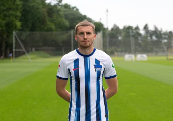 Jonjoe Kenny Hertha BSC Hertha BSC 2 Bundesliga, portrait date 2023 2024, 05 07 2023, Copyright: xSebastianxRäppold MatthiasxKochx