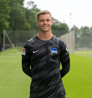 Goalkeeper Tjark Ernst Hertha BSC Hertha BSC 2 Bundesliga, Porträttermin 2023 2024, 05 07 2023, Copyright: xSebastianxRäppold MatthiasxKochx