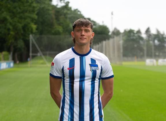 Fabian Reese Hertha BSC Hertha BSC 2 Bundesliga, portrait date 2023 2024, 05 07 2023, Copyright: xSebastianxRäppold MatthiasxKochx
