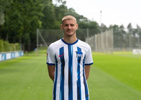 Marton Dardai Hertha BSC Hertha BSC 2 Bundesliga, porträttermin 2023 2024, 05 07 2023, Copyright: xSebastianxRäppold MatthiasxKochx