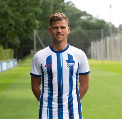 Florian Niederlechner Hertha BSC Hertha BSC 2 Bundesliga, Porträttermin 2023 2024, 05 07 2023, Copyright: xSebastianxRäppold MatthiasxKochx