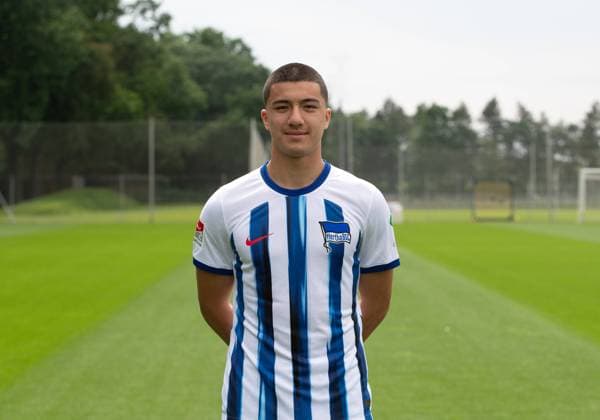 Ibrahim Maza Hertha BSC Hertha BSC 2 Bundesliga, portrait date 2023 2024, 05 07 2023, Copyright: xSebastianxRäppold MatthiasxKochx