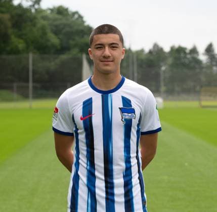 Ibrahim Maza Hertha BSC Hertha BSC 2 Bundesliga, portrait date 2023 2024, 05 07 2023, Copyright: xSebastianxRäppold MatthiasxKochx