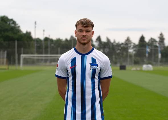 Pascal Klemens Hertha BSC Hertha BSC 2 Bundesliga, porträttermin 2023 2024, 05 07 2023, Copyright: xSebastianxRäppold MatthiasxKochx
