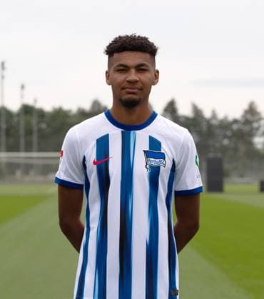 Joel da Silva Kiala Hertha BSC Hertha BSC 2 Bundesliga, Porträttermin 2023 2024, 05 07 2023, Copyright: xSebastianxRäppold MatthiasxKochx