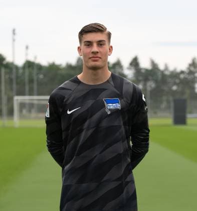 Goalkeeper Robert Kwasigroch Hertha BSC Hertha BSC 2 Bundesliga, Porträttermin 2023 2024, 05 07 2023, Copyright: xSebastianxRäppold MatthiasxKochx