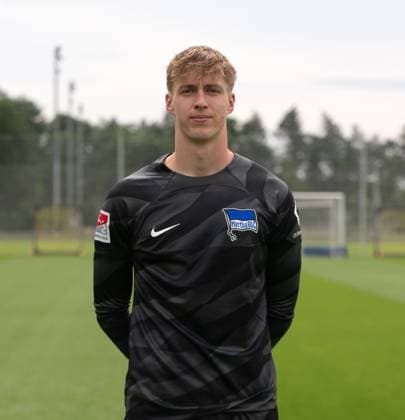 Goalkeeper Tim Goller Hertha BSC Hertha BSC 2 Bundesliga, Porträttermin 2023 2024, 05 07 2023, Copyright: xSebastianxRäppold MatthiasxKochx