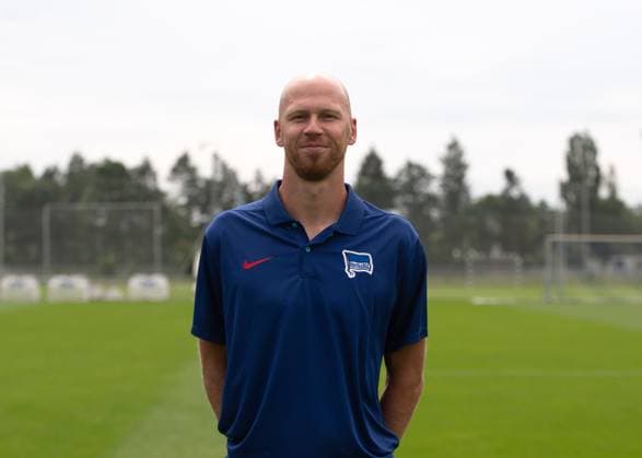 Game analyst Gabor Ruhr Hertha BSC Hertha BSC 2 Bundesliga, portraits date 2023 2024, 05 07 2023, Copyright: xSebastianxRäppold MatthiasxKochx