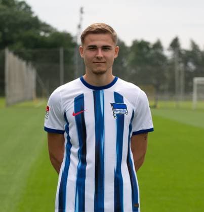 Marten Winkler Hertha BSC Hertha BSC 2 Bundesliga, Porträttermin 2023 2024, 05 07 2023, Copyright: xSebastianxRäppold MatthiasxKochx