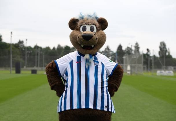 Mascot Herthinho Hertha BSC Hertha BSC 2 Bundesliga, portrait date 2023 2024, 05 07 2023, Copyright: xSebastianxRäppold MatthiasxKochx