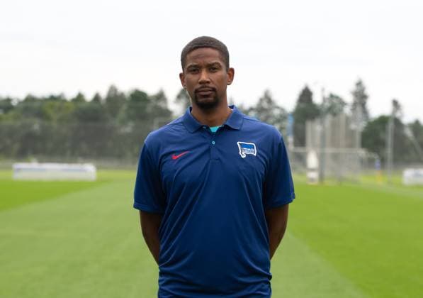 Physiotherapist Frederick Syna Hertha BSC Hertha BSC 2 Bundesliga, Porträttermin 2023 2024, 05 07 2023, Copyright: xSebastianxRäppold MatthiasxKochx