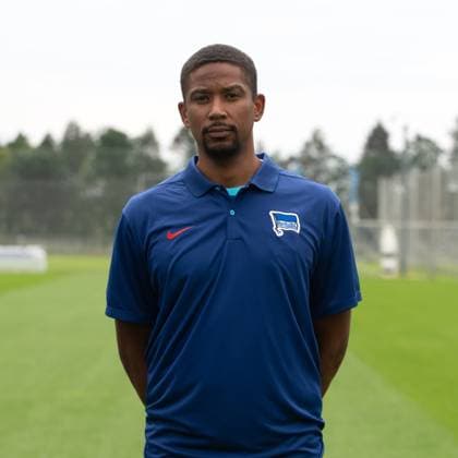 Physiotherapist Frederick Syna Hertha BSC Hertha BSC 2 Bundesliga, Porträttermin 2023 2024, 05 07 2023, Copyright: xSebastianxRäppold MatthiasxKochx