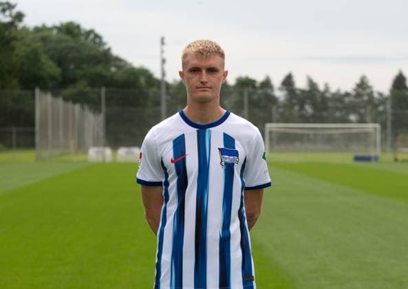 Tony Rölke Hertha BSC Hertha BSC 2 Bundesliga, porträttermin 2023 2024, 05 07 2023, Copyright: xSebastianxRäppold MatthiasxKochx