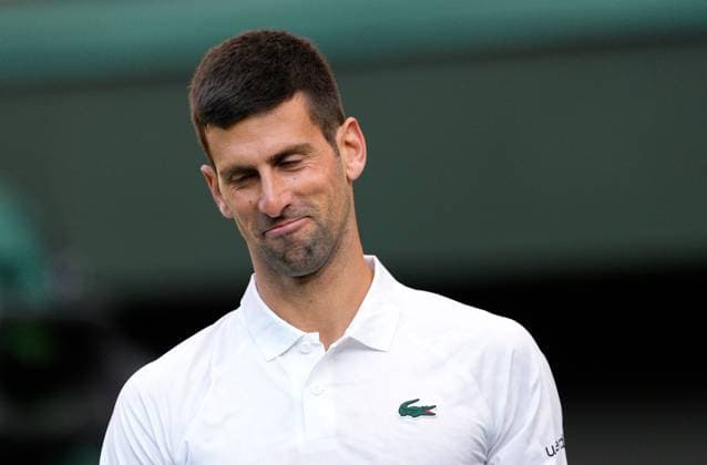 Mandatory Credit: Photo by Dave Shopland Shutterstock (13995910ir) Novak Djokovic during his second round match Wimbledon Tennis Championships, Day 3, The All England Lawn Tennis and Croquet Club, London, UK - 05 Jul 2023 Wimbledon Tennis Championships, Day 3, The All England Lawn Tennis and Croquet Club, London, UK - 05 Jul 2023  Copyright: xDavexShopland Shutterstockx 13995910ir