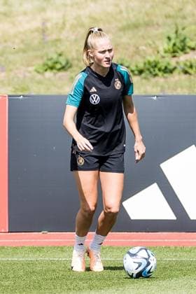 Training DFB Women 05 07 2023 Janina Minge Germany, 29 Training in the afternoon DFB Women, Herzogenaurach, adidas Homeground Copyright: xBEAUTIFULxSPORTS Wunderlx